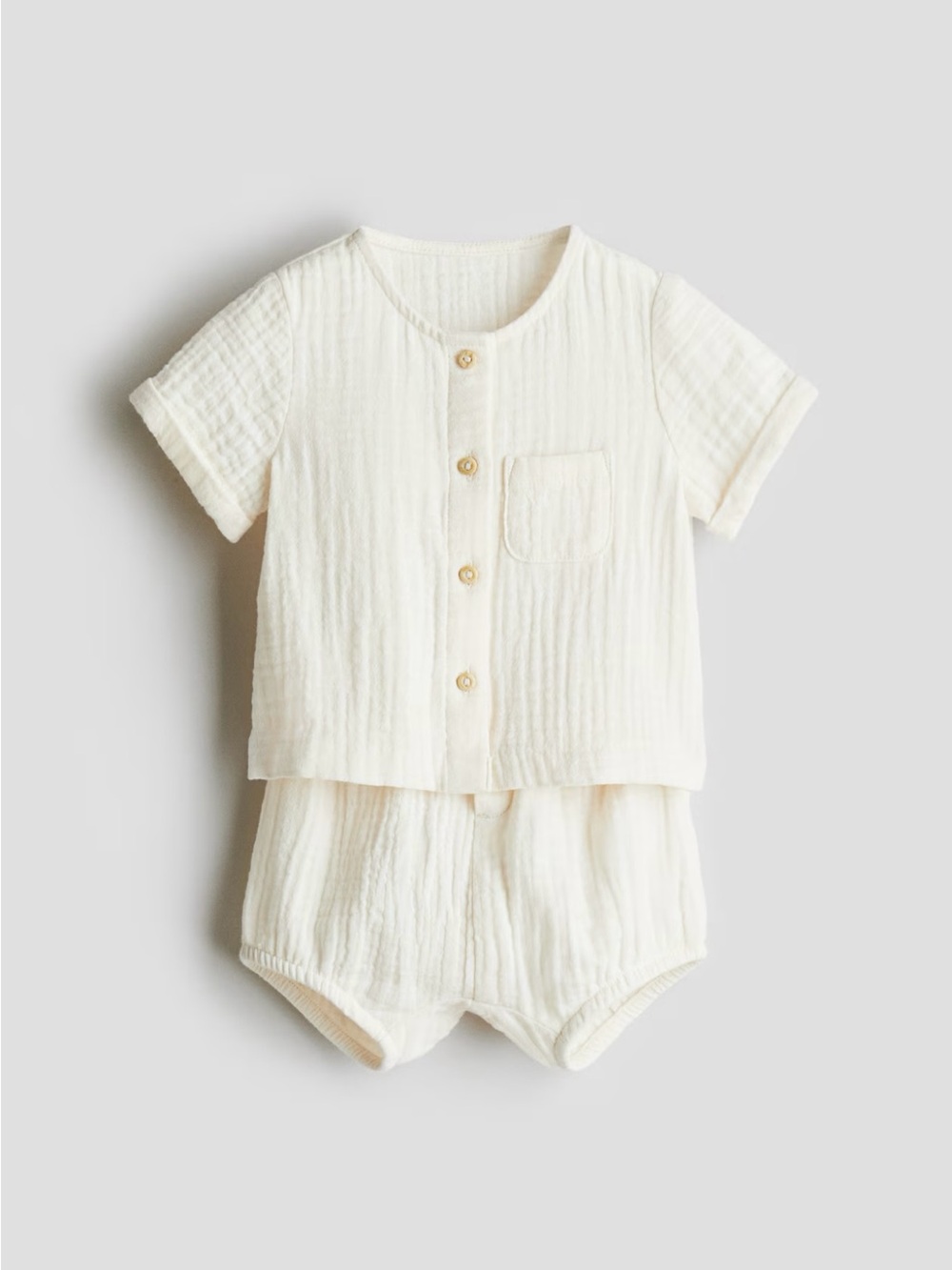 H&M 2-PIECE COTTON MUSLIN SET